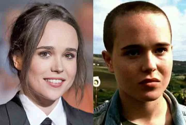 Ellen Page- Antes de todas as mudanças que viveu em sua vida pessoal (pois tornaria-se Elliot Page, assumindo ser transgênero), Ellen raspou a cabeça para viver um adolescente que se junta a uma gangue de fugitivos no filme Boca a Boca(2005).