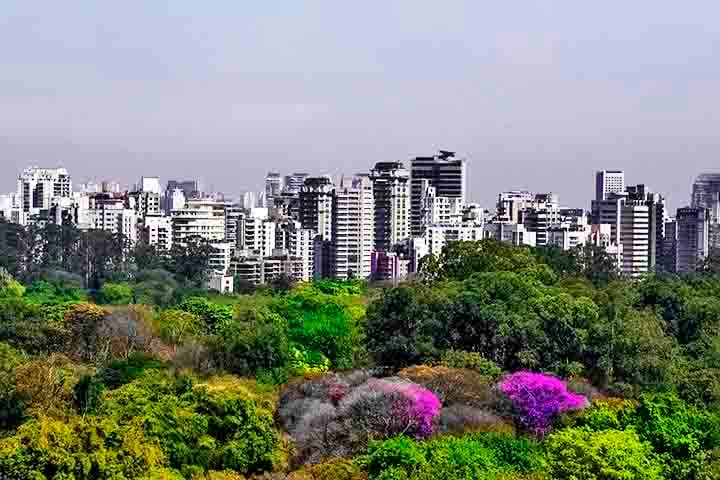 Além do contato com a natureza, o bairro se destaca por ser bem localizado, ter boa infraestrutura, segurança e acesso fácil a centros comerciais e culturais. 