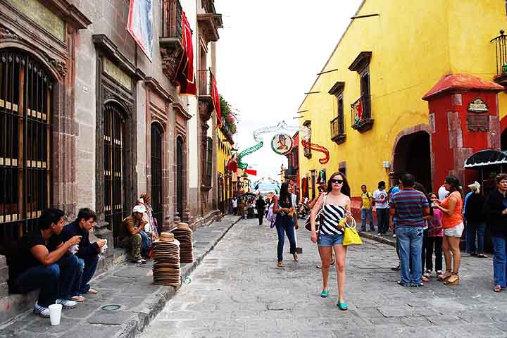 San Miguel de Allende, México: Fundada pelo monge franciscano Juan de San Miguel, esta cidade no estado de Guanajuato foi o primeiro assentamento espanhol da região central do México.