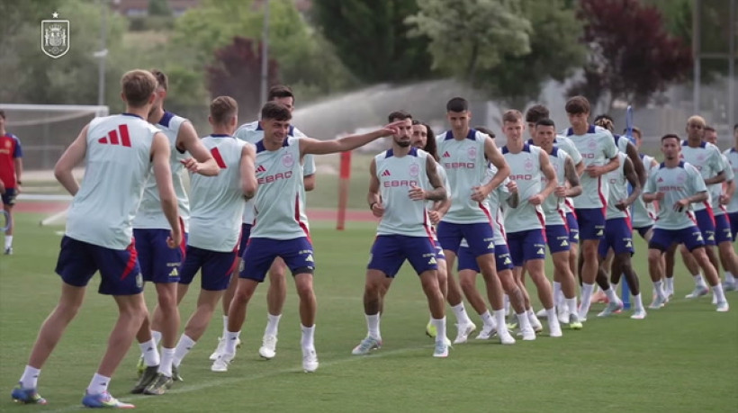 Espanha faz último treino antes de enfrentar a França