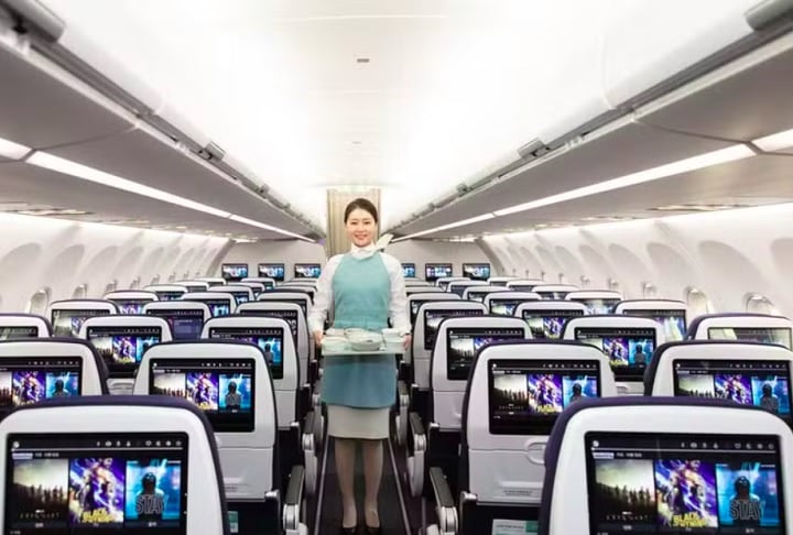 Opera voos para mais de 120 destinos em 50 países, sendo reconhecida por seu conforto e atendimento de alta qualidade.