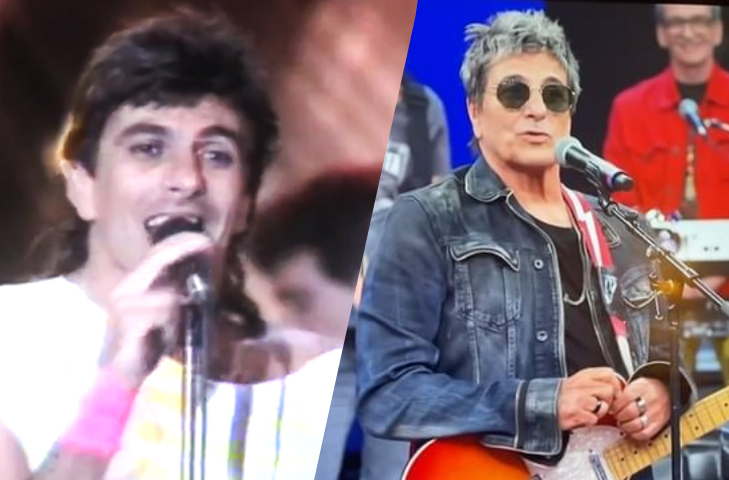 Evandro Mesquita - Nasceu no Rio de Janeiro em 19/2/1952. Cantor, compositor e ator, vocalista da banda Blitz. Começou a carreira em 1972. 
