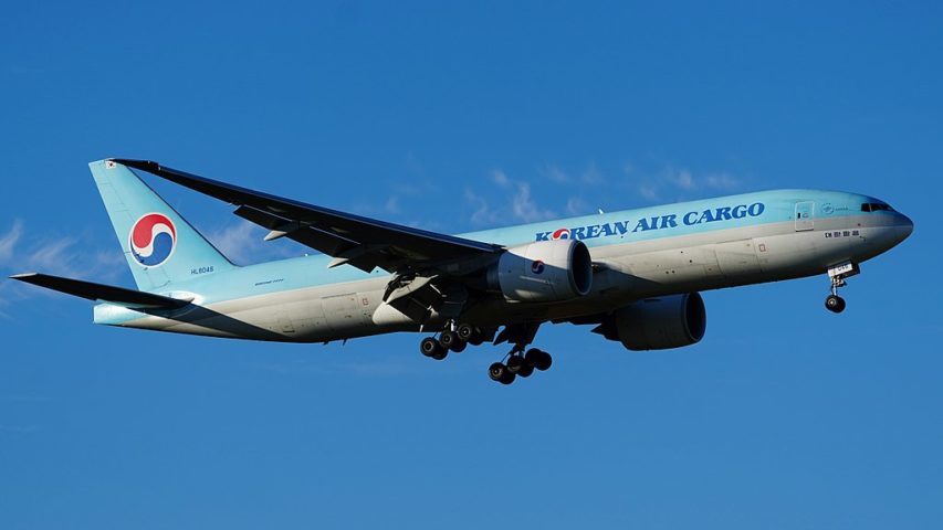 A Korean Air também tem uma forte presença na carga aérea através da Korean Air Cargo, sendo uma das maiores transportadoras de carga do mundo.