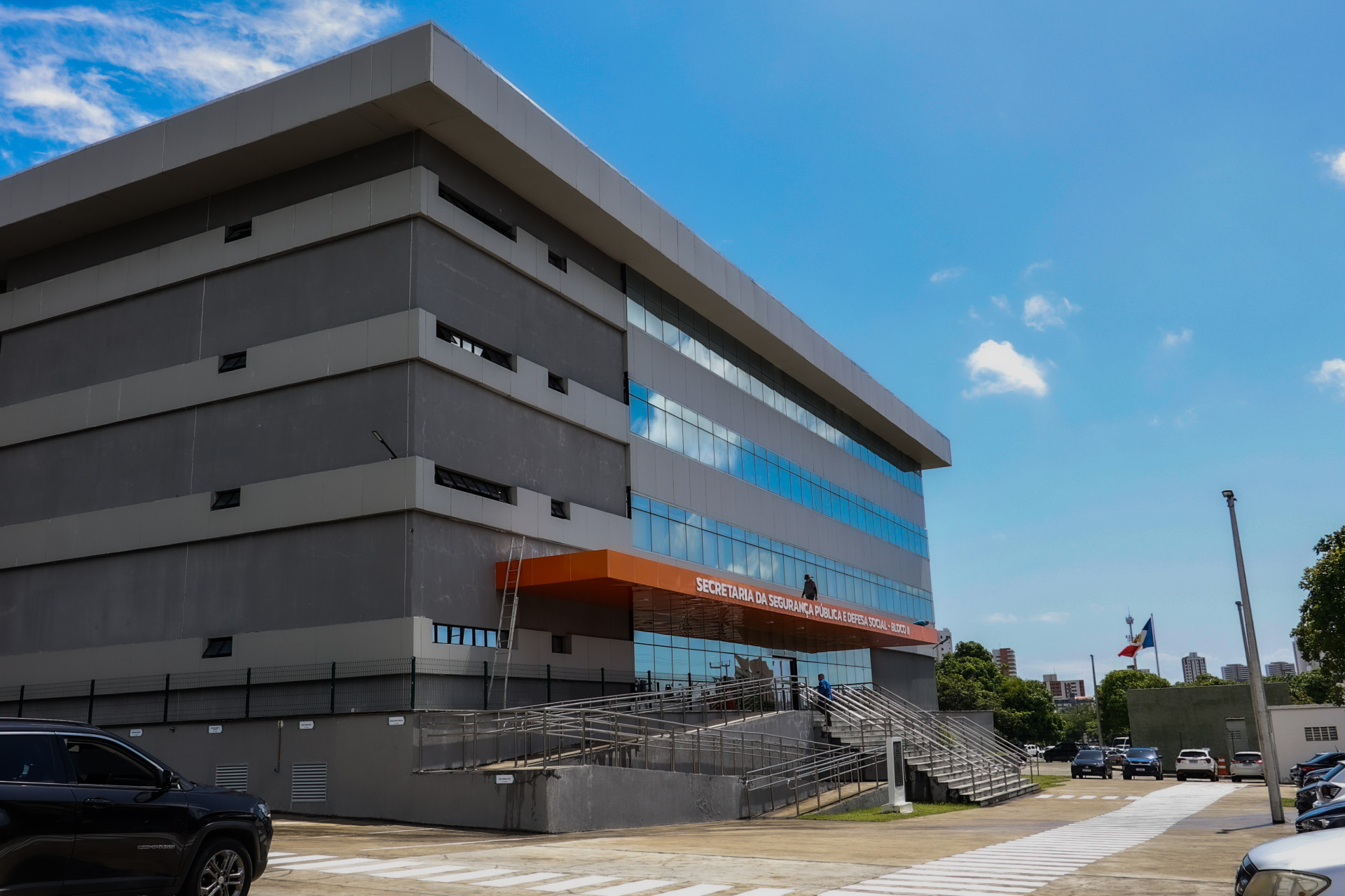 ￼SEDE da SSPDS, localizada no Cisp. Imagem meramente ilustrativa (Foto: Daniel Galber/Especial para O Povo)