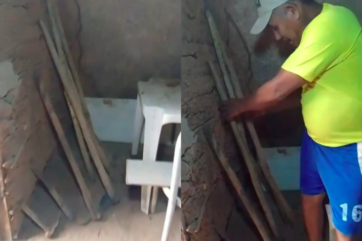 Ao g1, Valdir explicou que a ideia surgiu para evitar perturbar o pai, com quem antes guardava os utensílios, e para facilitar seu trabalho no campo.