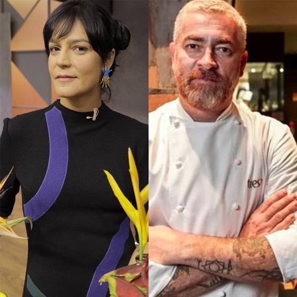 O selo de três facas, que premia a maestria culinária de alto nível, foi concedido a dois brasileiros: Manu Buffara, do restaurante Manu em Curitiba, e Alex Atala, que comanda o D.O.M. e o Dalva e Dito, em São Paulo.