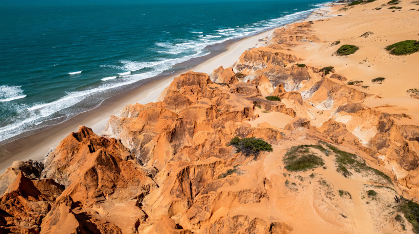 Imagem de apoio ilustrativo. Dia 28 de novembro é feriado em algumas de cidades ao redor do Brasil, inclusive em Paracuru (na foto), no litoral do Ceará 