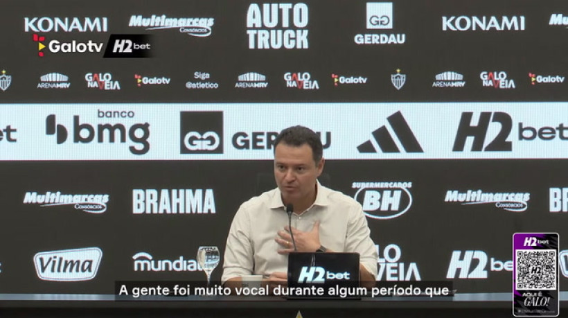 Rafael Menin vê 'acertos e erros' em gestão do Atlético-MG
