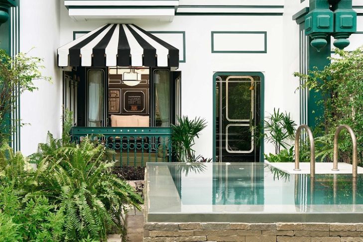 Chamado de InterContinental Khao Yai, o hotel foi projetado pelo renomado arquiteto norte-americano Bill Bensley.