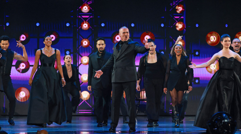 Apresenta&ccedil;&atilde;o com elenco de "Hamilton" aconteceu no domingo, 8