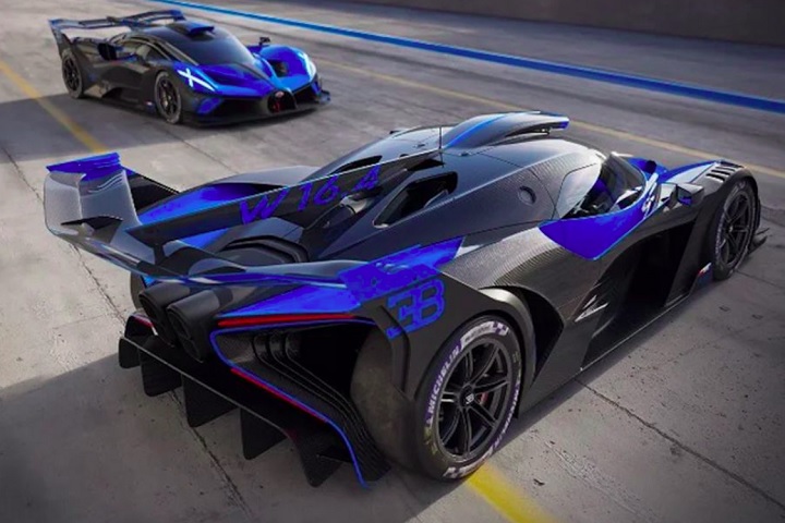 O Bugatti Bolide é extremamente exclusivo, com apenas 40 unidades produzidas e voltado exclusivamente para uso em pistas.