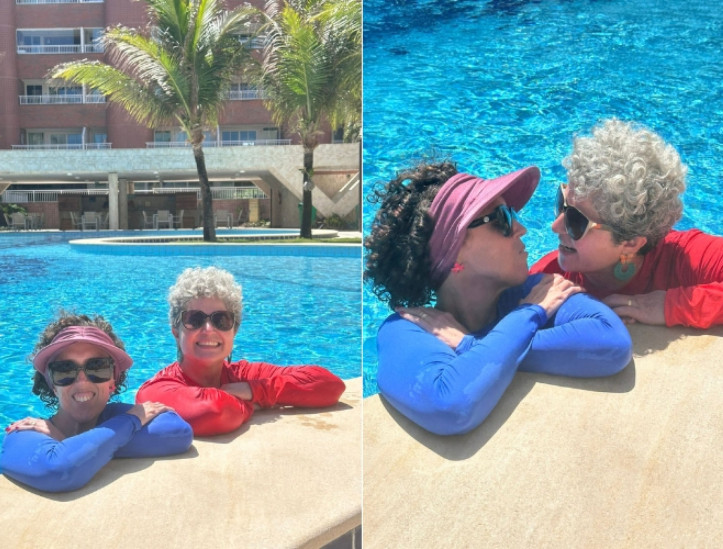 Mariana conta que ela e Adriana gostam de aproveitar momentos como o Dia dos Namorados para conversar sobre o relacionamento