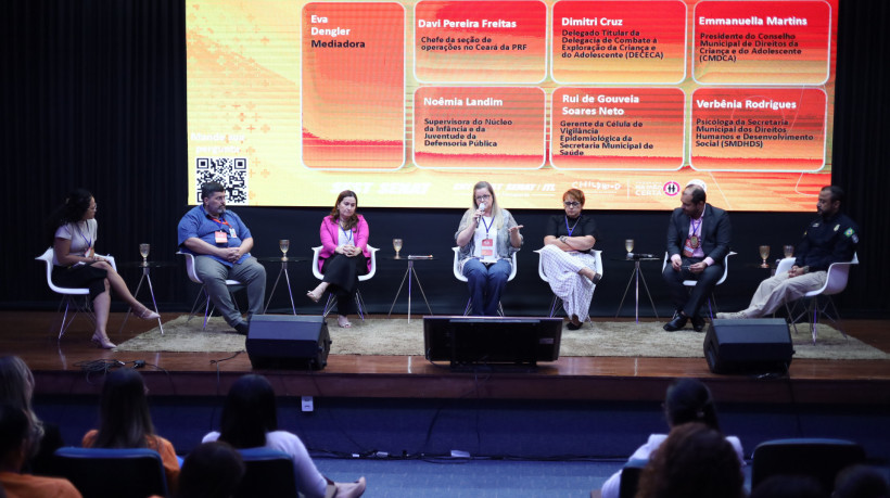 O evento sobre o combate à exploração de crianças e adolescentes aconteceu na manhã desta terça-feira, 10