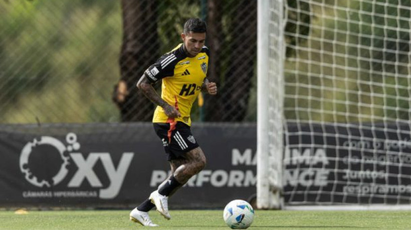 Único reforço do Galo nesta janela, atacante pode fazer sua primeira partida pela nova equipe nesta quinta, contra o Internacional