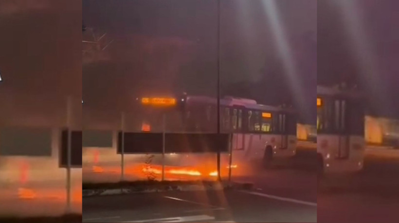 Nenhum passageiro ficou ferido no acidente