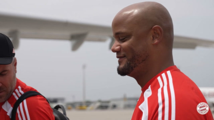 Bayern de Munique chega ao hotel em Orlando