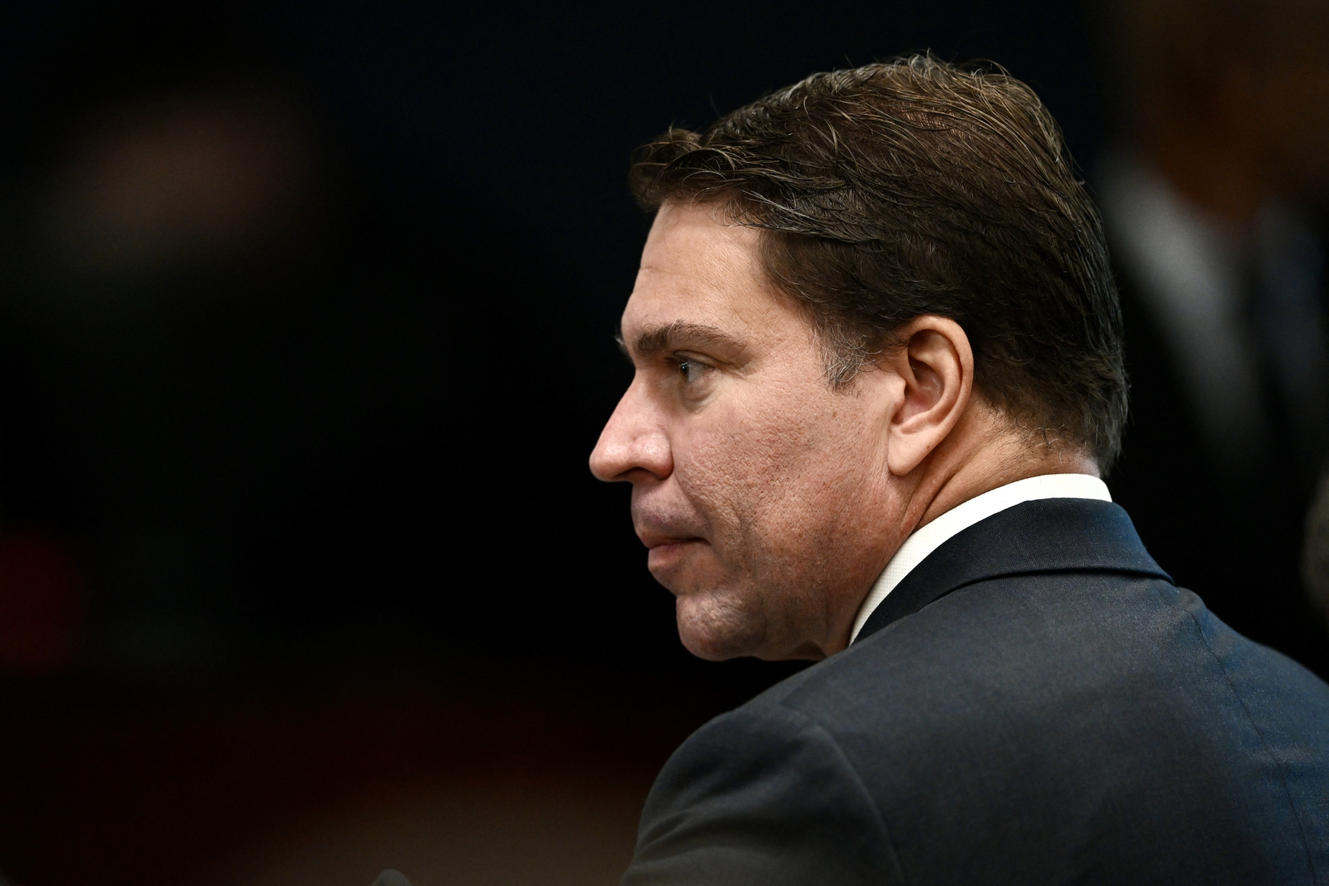 Alexandre Ramagem foi condenado por três crimes em julgamento do núcleo 1 da trama golpista (Foto: Evaristo Sa/AFP)