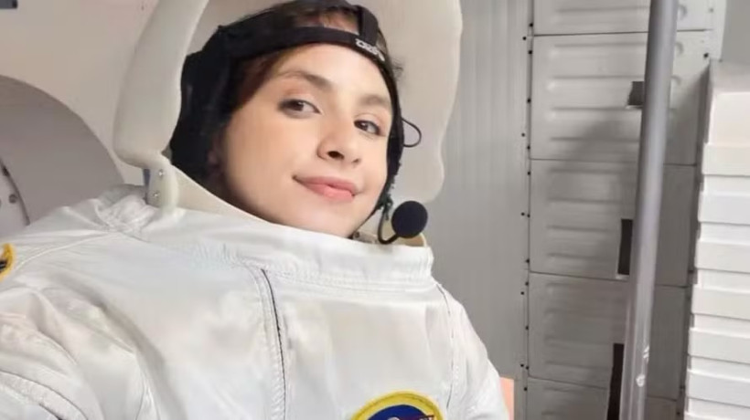 Laysa Peixoto disse que iria ao espaço pelo projeto Titans Space, com a Nasa negando vínculo