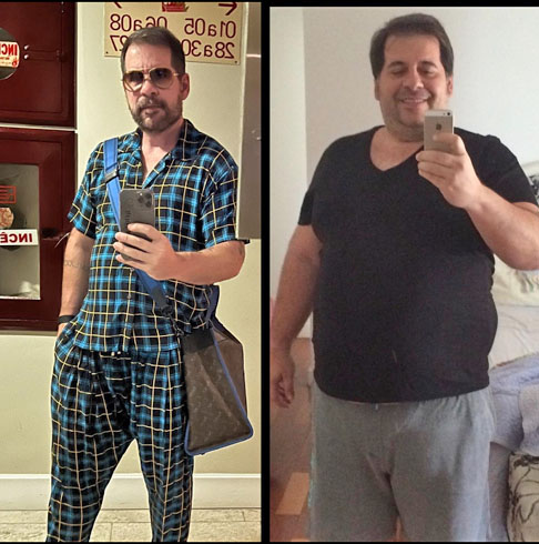 Em 2014, Hassum passou por uma cirurgia bariátrica, o que resultou em uma drástica transformação física.