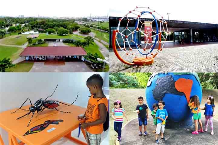 Localizado na divisa entre Olinda e Recife, o Espaço Ciência é um parque interativo voltado para a divulgação científica. Com exposições a céu aberto, experimentos, planetário e trilhas ecológicas, o local oferece uma experiência educativa para todas as idades.