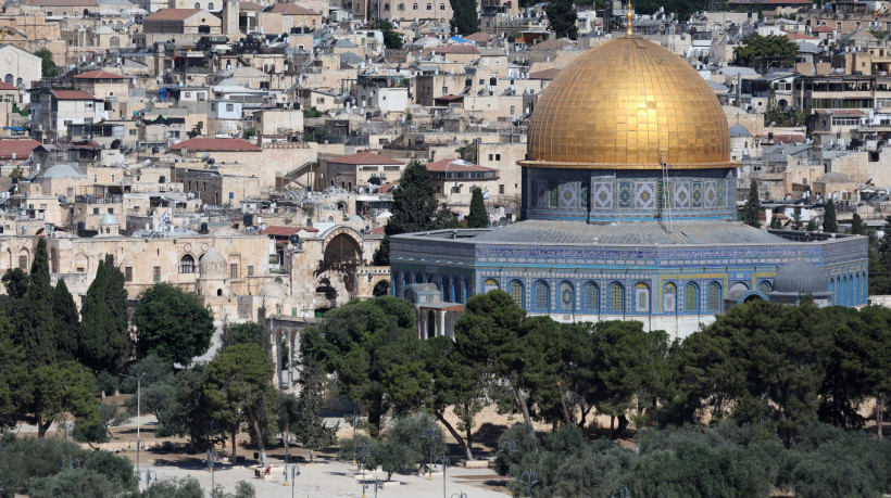 Domo da Rocha, em Jerusalém, Israel