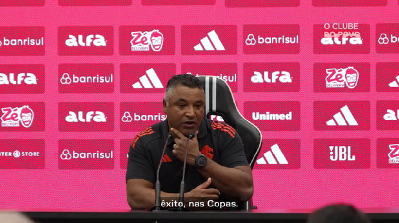 Roger admite situação incômoda, mas aposta em retomada no Brasileirão