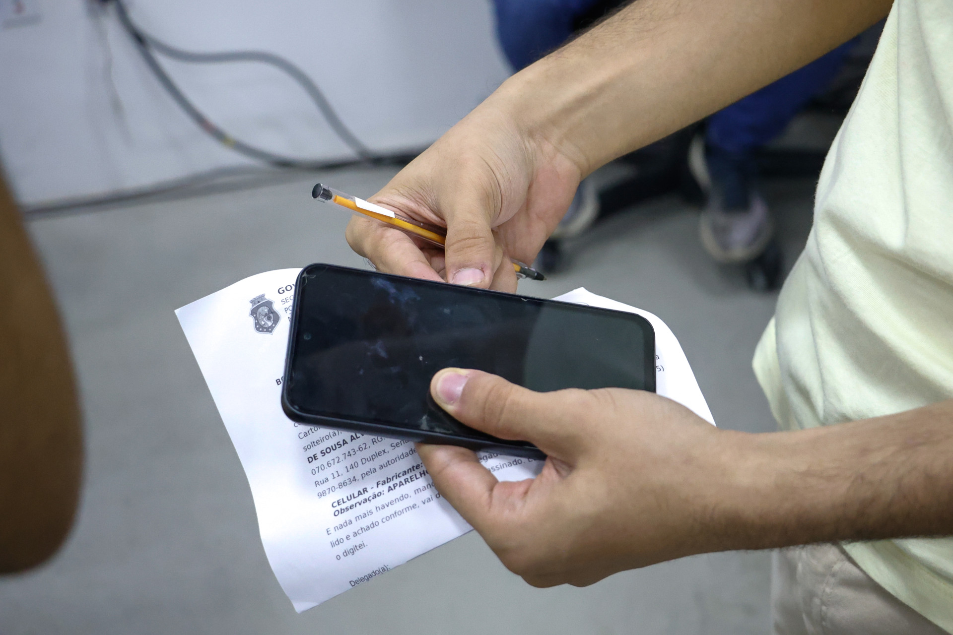 Imagem de apoio ilustrativo: mil celulares estão sendo entregues em novo lote