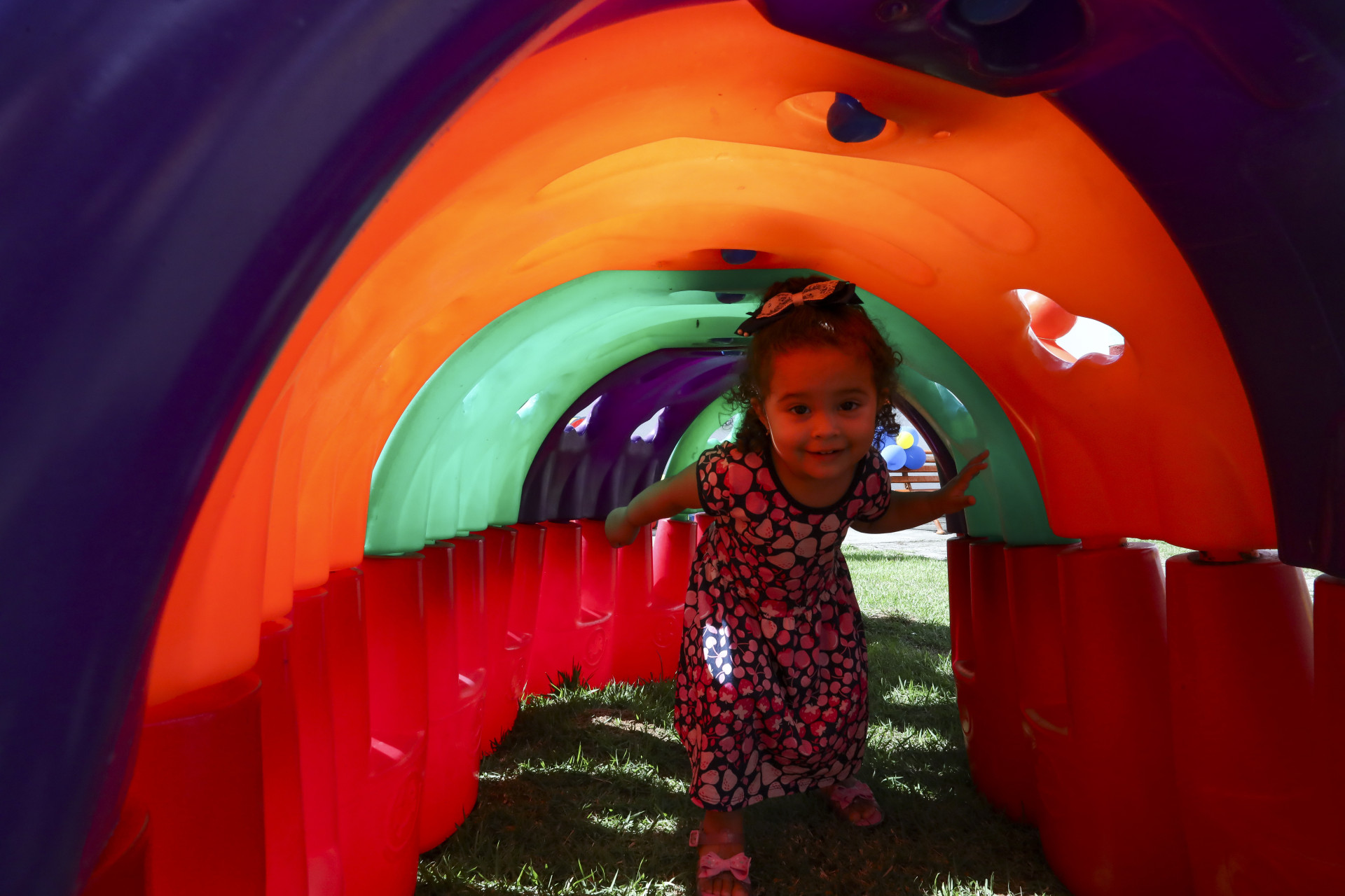 Espaço lúdico contribui para o desenvolvimento infantil e auxilia na adesão dos pacientes ao tratamento(Foto: FÁBIO LIMA)