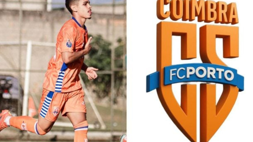 Portugueses tem um convênio como Coimbra, clube forte na base e que, no profissional,  está na Terceirona do Estadual