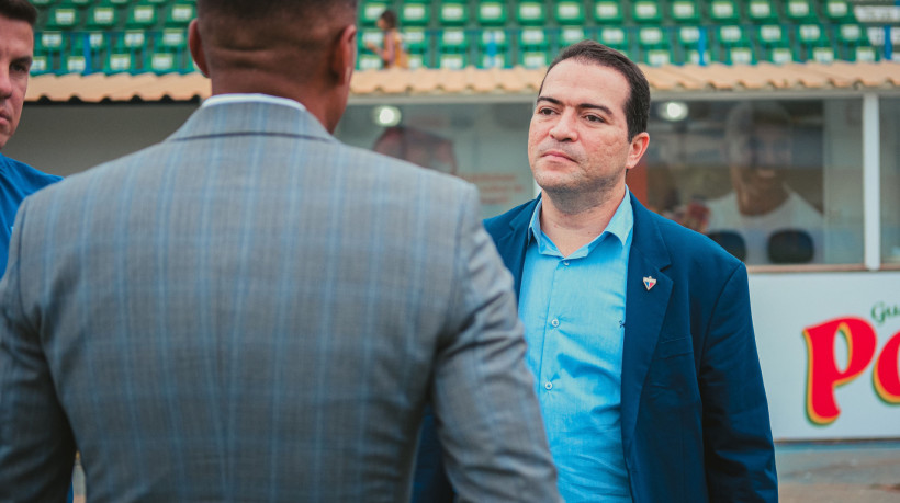 CEO Marcelo Paz no jogo Mirassol x Fortaleza, no Estádio Maião, pelo Campeonato Brasileiro Série A 2025