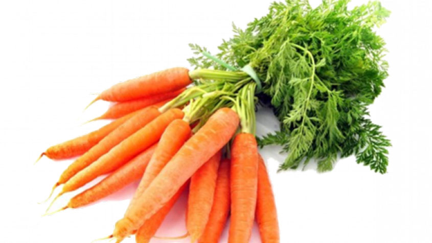 CENOURA - A textura crocante da cenoura estimula a produção de saliva, ajudando na limpeza bucal. Consuma crua como lanche.