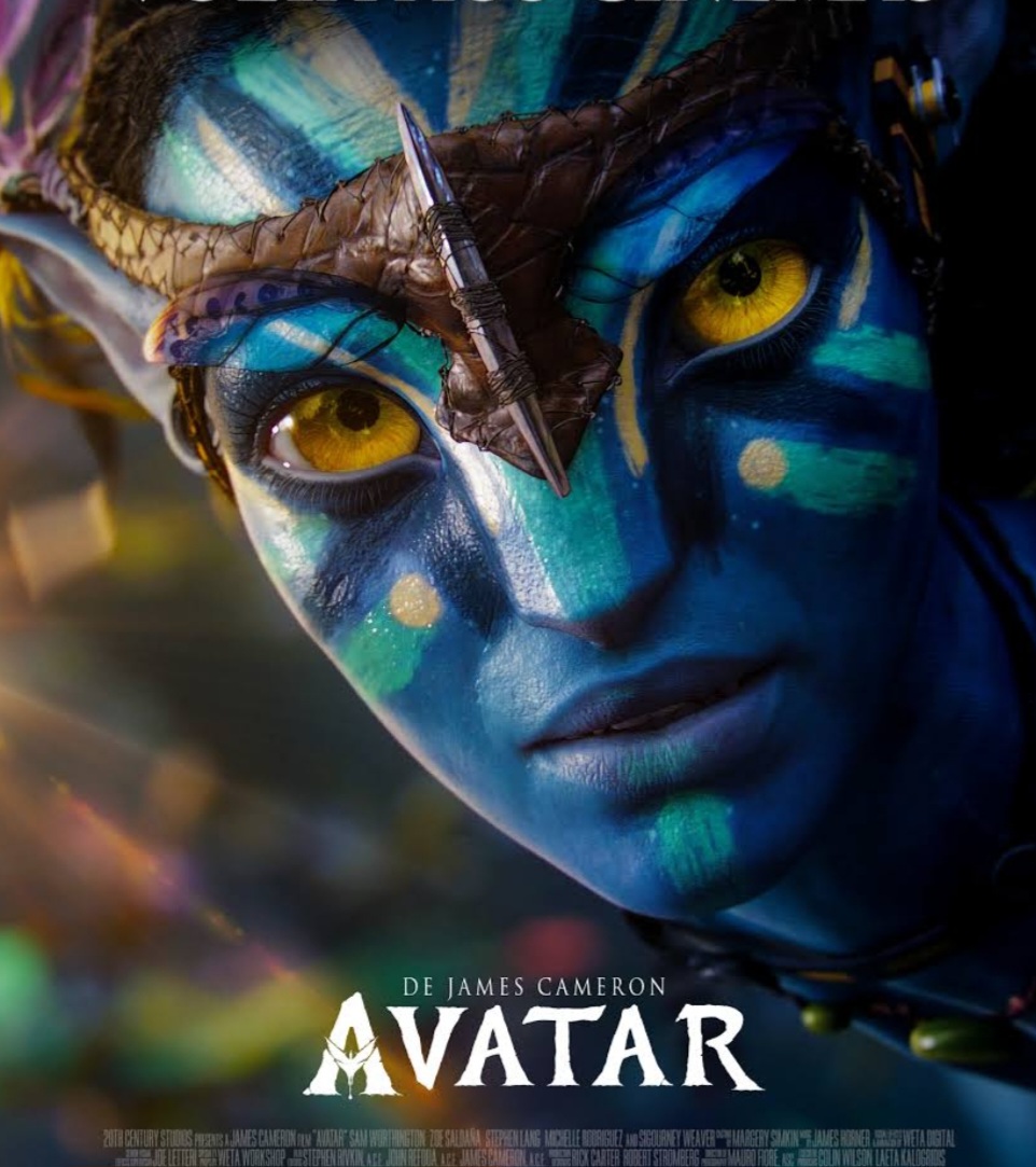 Avatar - Lançado em 2009 - Bilheteria : 2,85 bilhões de dólares.  Direção de James Cameron. 
