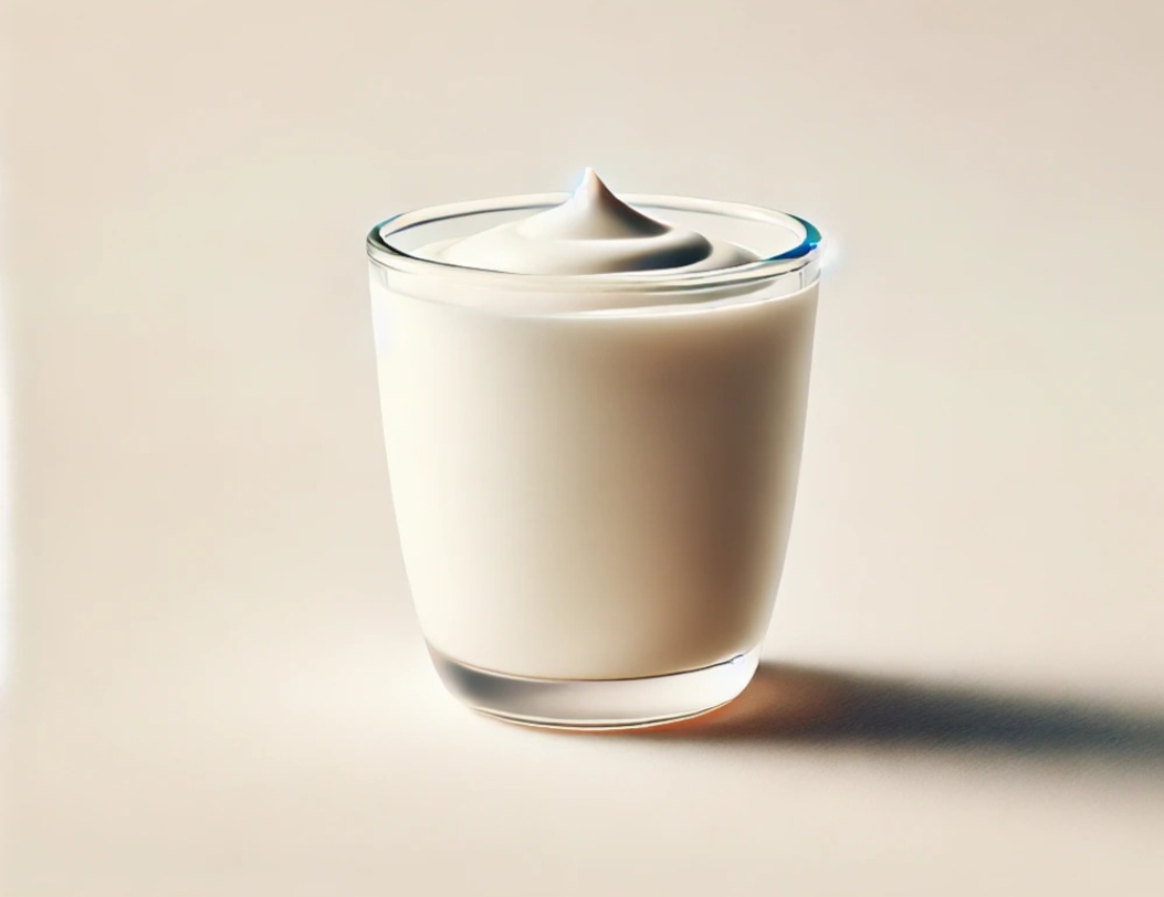 Fonte de cálcio e proteínas, fortalece dentes e gengivas. Também auxilia na digestão e melhora a flora intestinal.
