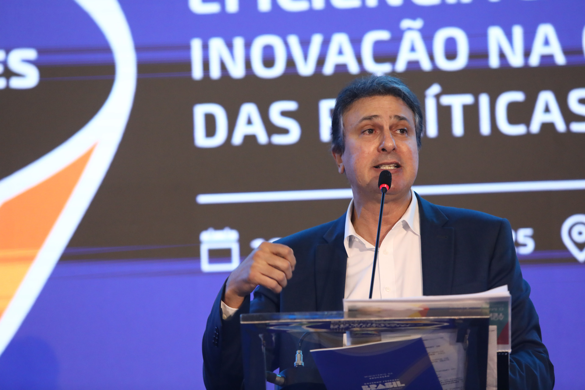 ￼MINISTRO Camilo Santana participou de evento em Fortaleza (Foto: FÁBIO LIMA)