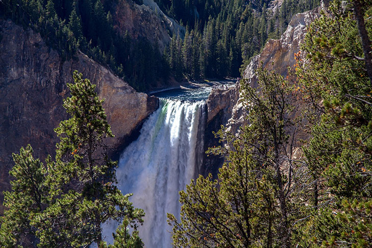 Cataratas de Yellowstone - Ficam em Wyoming, nos Estados Unidos. 