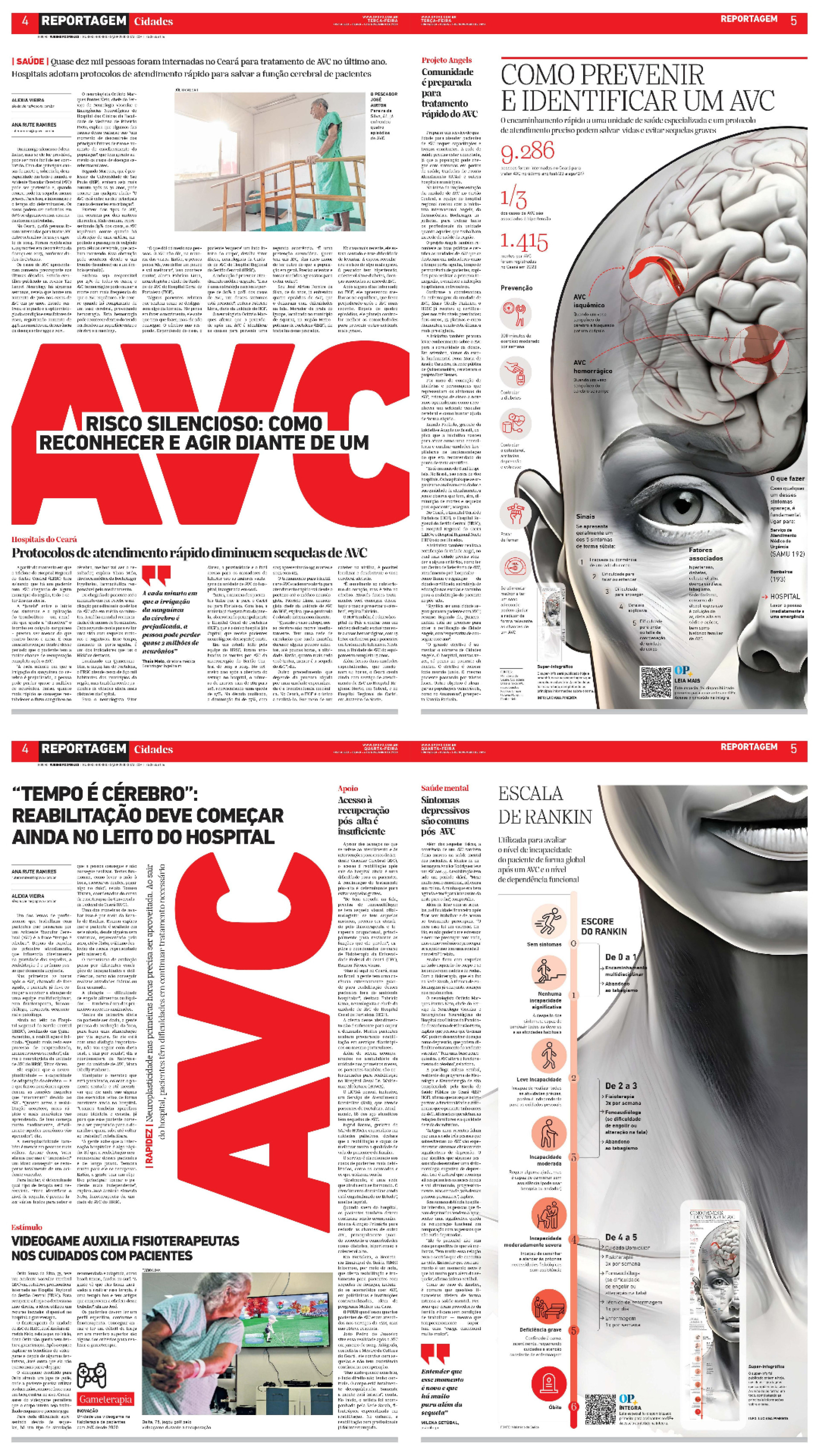 Reportagem impressa sobre AVC ganhadora do II Pr&ecirc;mio Boehringer Ingelheim de Jornalismo