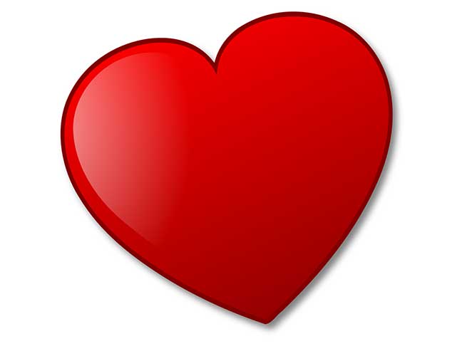 Coração: A origem do símbolo do coração é um mistério, mas acredita-se que ele tenha sido encontrado primeiro em artefatos da Europa, como cartas de baralho e poemas de amor. 