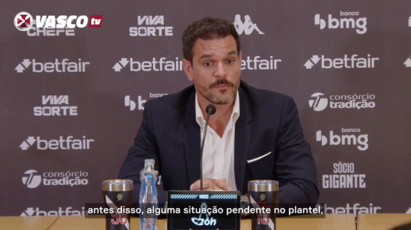 Novo diretor de futebol do Vasco fala em possíveis reforços