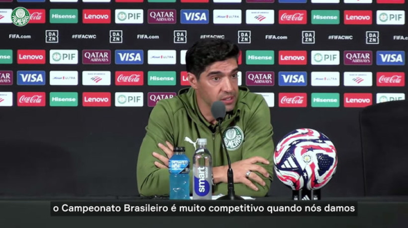 Abel Ferreira exalta futebol brasileiro: 'Somos muito competitivos'