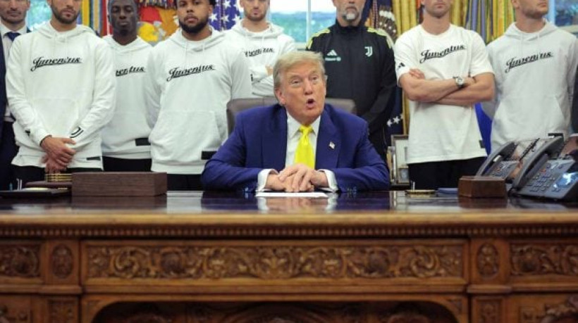 Presidente dos Estados Unidos não reconheceu americanos do time italiano e gerou polêmica com discursos sobre Irã e mulheres