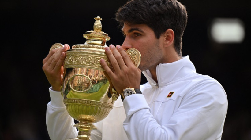Carlos Alcaraz tenta o tricampeonato em Wimbledon 2025, que terá premiação recorde de £53,5 milhões
