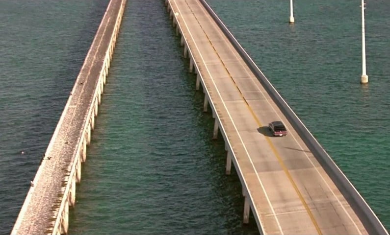 A Overseas Highway já foi destaque em comerciais, séries e filmes, como a saga Velozes e Furiosos e True Lies, com Arnold Schwarzenegger.