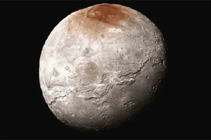CHARON é a maior lua de Plutão, descoberta por James Christy em 1978. Charon é notável por sua grande proximidade com Plutão.