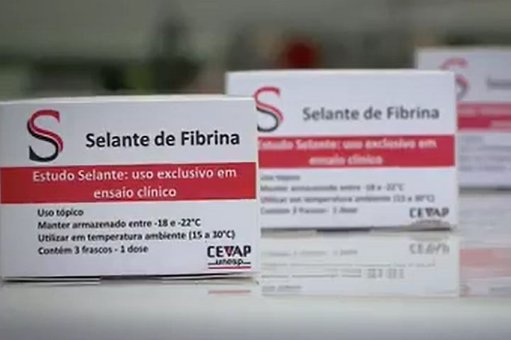 Um dos principais resultados é o selante de fibrina, uma espécie de cola biológica usada na medicina, feita com enzimas de veneno de serpentes e crioprecipitados sanguíneos. 