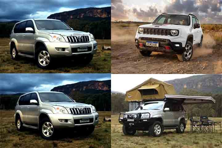 O tipo de veículo ideal também pode variar de acordo com cada trajeto. Carros 4x4, por exemplo, são indicados para áreas mais remotas.