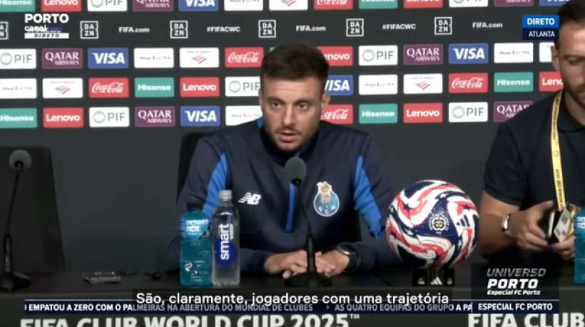 Martin projeta duelo do Porto contra o Inter Miami