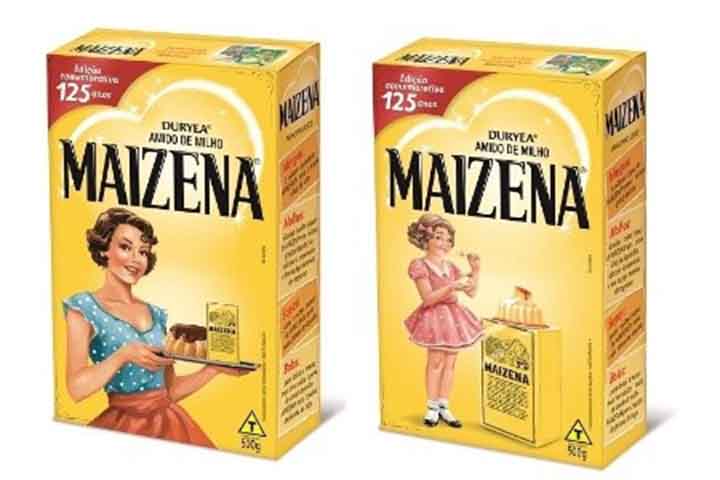 Maizena - Marca de amido de milho da Unilever. No Brasil, usa-se maisena para se referir genericamente ao produto. 
