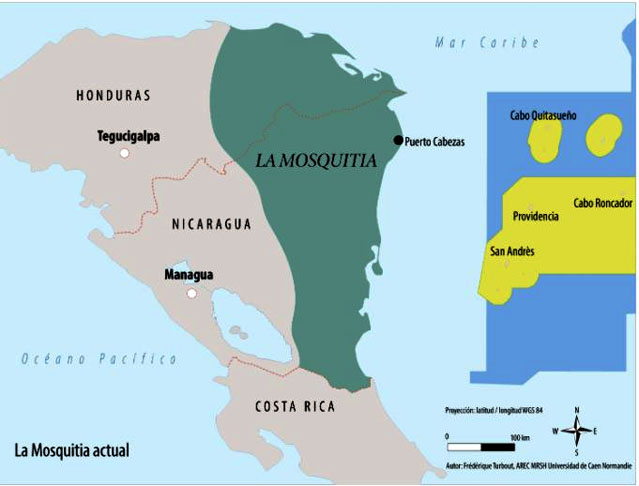MOSQUITIA - Estende-se por áreas que pertencem a Honduras e Nicarágua, na América Central. Uma área de floresta tropical pouco explorada. 