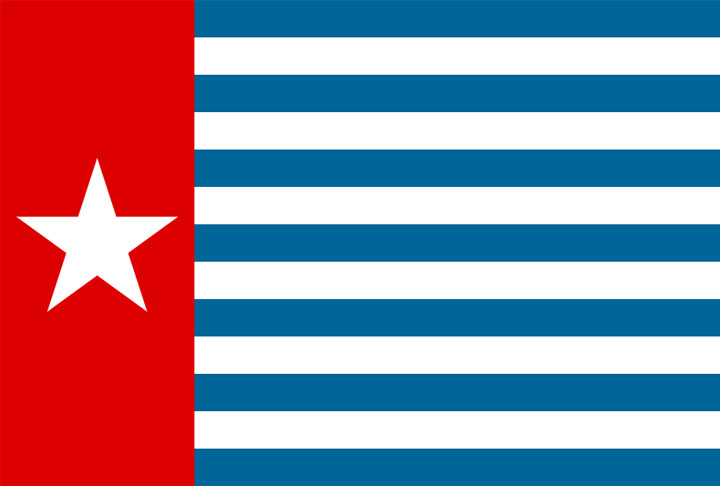 A República da Papua Ocidental foi declarada em 1961 após a retirada dos holandeses. Mas em 1963 o território foi anexado pela Indonésia. Em 2008, foi criado um grupo de parlamentares que lutam pela independência. 