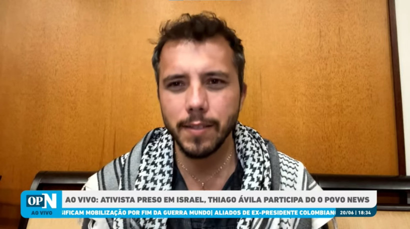 Ativista brasileiro Thiago Ávila em entrevista ao O POVO News 
